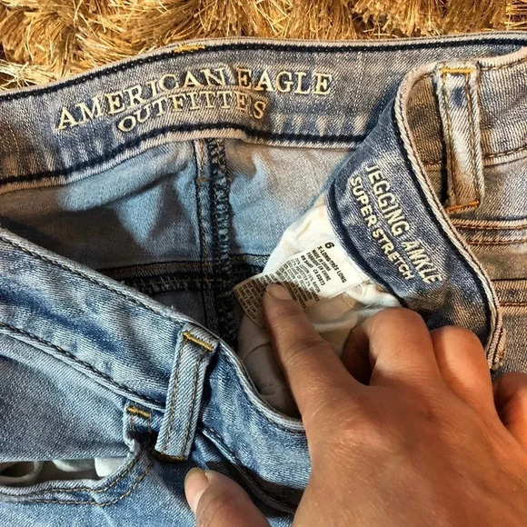 American Eagle Jegging Ankle super stretch size 6 - Picture 3 of 4